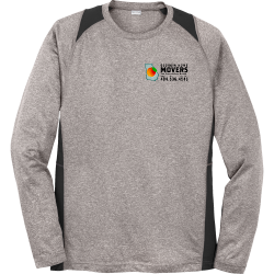 GHM-FCBW THREE POINT THREATS Unisex 100% Polyester Long Sleeves Sport-Tek ST361LS