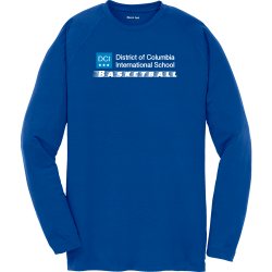 MS-Basketball-Blue---Final Boy's 100% Polyester Long Sleeves Sport-Tek YST700LS