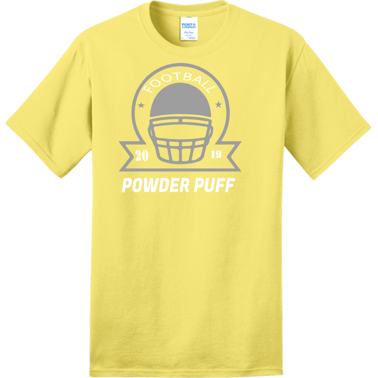 powder puff football design