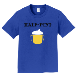 half-pint Izak Gamer Boy's 100% Cotton T-Shirts Port And Company PC450Y