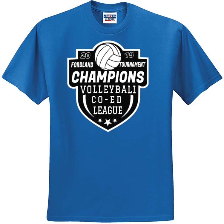 FORDLAND TOURNAMENT 20 19 CHAMPIONS VOLLEYBALL CO ED LEAGUE Men's 50/50