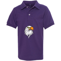 ASHLAND-Eagles Unisex 50/50 Cotton/Poly Polos Youth Polos