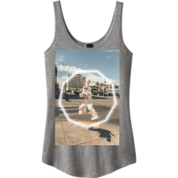 Mine Jen Junior's 100% Cotton Tank Tops District Threads DT2500
