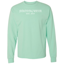 Shredding-Water Mens 100% Cotton Long Sleeves Men's Longsleeves
