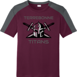 Terrebonne-Titans DISCONTINUED Boy's 100% Polyester T-Shirts Sport-Tek YST354
