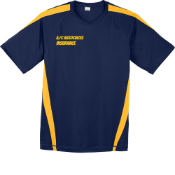 AC-Associates-Insurance navy-t-shirt-designsMen's 100% Polyester T-Shirts Sport-Tek ST351
