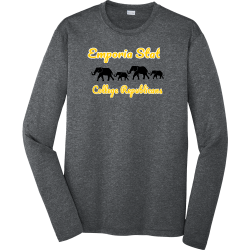 Emporia-State-College-Republicans Unisex 100% Polyester Long Sleeves Sport-Tek ST360LS