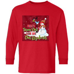 Christmas-2 bonnieâ€™s Unisex 100% Cotton Long Sleeves Youth Longsleeves