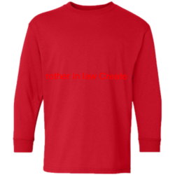 Design-1 bonnieâ€™s Unisex 100% Cotton Long Sleeves Youth Longsleeves