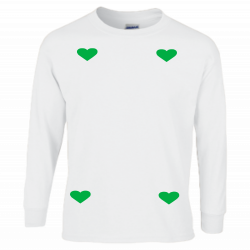 Zarena Create Number 1 Unisex 100% Cotton Long Sleeves Youth Longsleeves