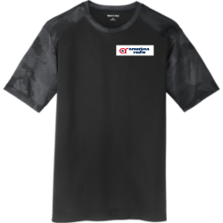 American-Radio Men's 100% Polyester T-Shirts Sport-Tek ST371