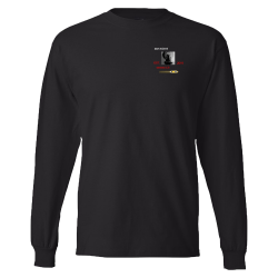 IRON-SIGHTS-EST.-2019-SHOOTING-CLUB Mens 100% Cotton Long Sleeves Men's Longsleeves