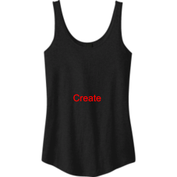 Sylb-Duke-City-tank Jen Junior's 100% Cotton Tank Tops District Threads DT2500