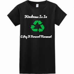 Recycle-the-Love Womens 100% Cotton T-shirts Women's T-shirts