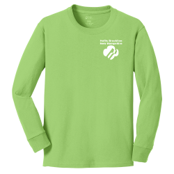 Create Boy's 100% Cotton Long Sleeves Port And Company PC54YLS