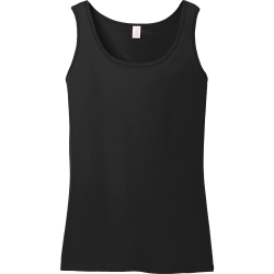 NO-SHAME Junior's 100% Cotton Tank Tops Gildan 64200L