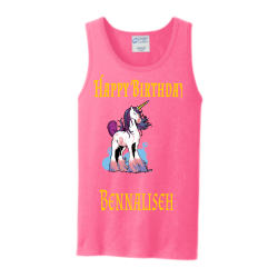 Sebastien-Estriplet Men's 100% Cotton Tank Tops Port And Company PC54TT