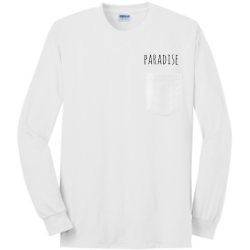 paradise Joeâ€™s Men's 100% Cotton Long Sleeves Gildan 2410
