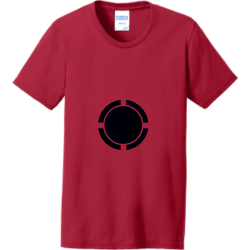 Ba Women's 50/50 Cotton/Polyester T-Shirts Port And Company LPC55