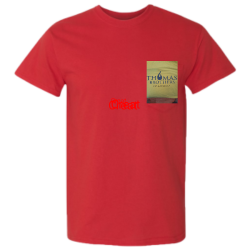 Thomass-design Mens 100% Cotton T-shirts Pocket T-shirts