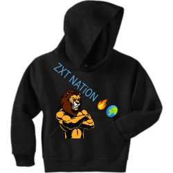 ZXT Boy's 50/50 Cotton/Polyester Hoodies Jerzees 996Y