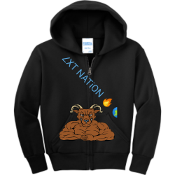 ZXT-NATiON-ðŸ”¥-ðŸŒ Boy's 50/50 Cotton/Polyester Hoodies Port And Company PC90YZH