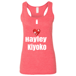 I-Love-Hayley-Kiyoko Womens 100% Cotton Tank Tops