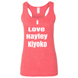 I-Love-Hayley-Kiyoko Womens 100% Cotton Tank Tops