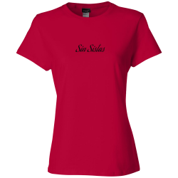 Sin-Sistas CW Monsters 200704 Ladies 1 side Womens 100% Cotton T-shirts Women's T-shirts
