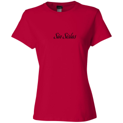Sin-Sistas CW Monsters 200704 Ladies 1 side Womens 100% Cotton T-shirts Women's T-shirts