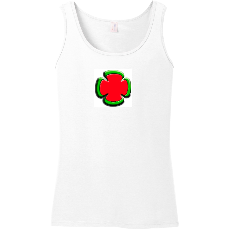 Create Junior's 100 Cotton Tank Tops Gildan 64200L