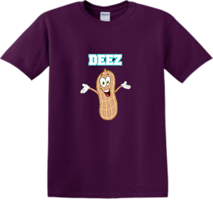 Deez Nuts t shirt Men's 100 Cotton TShirts Gildan 5000