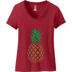 Virginity-pineapple Football-mom12-T-ShirtsWomen's 100% Cotton T-Shirts
