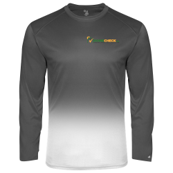 shirt1 Boys 100% Polyester OMBRE Long Sleeves Youth Longsleeves