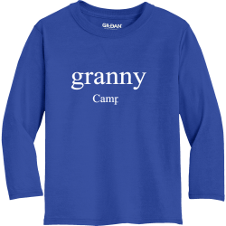 granny--Camp FBLA ROCKS Boy's 100% Polyester Long Sleeves Gildan 42400B
