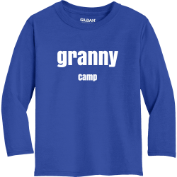 granny--Camp FBLA ROCKS Boy's 100% Polyester Long Sleeves Gildan 42400B
