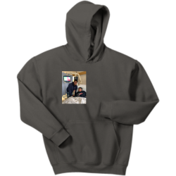 Eli-Bravo Boy's 50/50 Cotton/Polyester Hoodies Gildan 18500B