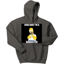 Look-bart Boy's 50/50 Cotton/Polyester Hoodies Gildan 18500B