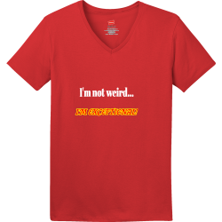 Im-not-weird...-IM-EXCEPTIONAL Women's 100% Cotton T-Shirts