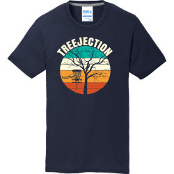 TreeJection Boy's 50/50 Cotton/Polyester T-Shirts Port And Company PC381Y
