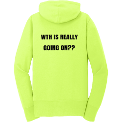 WTH-IS-REALLY-GOING-ON Women's 50/50 Cotton/Polyester Hoodies Port And Company LPC78ZH