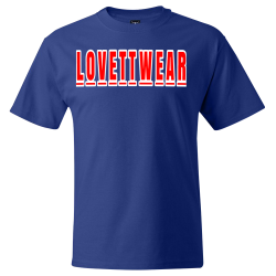 LOVETTWEAR-BLUE-RED Arabic   do you know Jesus Mens 100% Cotton T-shirts