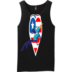 test_01 TURN  UP Men's 100% Cotton Tank Tops District Threads DT5300
