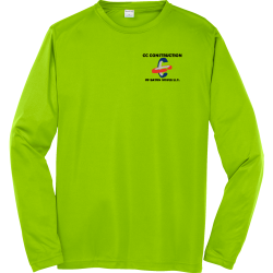 Create CYC CHAMPIONS 2019 ST. LOUIS ARCHDIOCESAN BORROMEO BOBCATS Men's 100% Polyester Long Sleeves Sport-Tek ST350LS