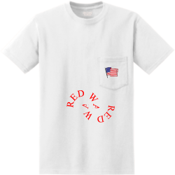 Davis-T-Shirt Men's 50/50 Cotton/Polyester T-Shirts Gildan 8300