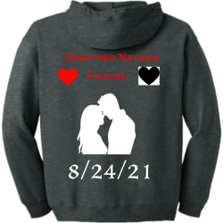 Tizzy Men's 50/50 Cotton/Polyester Hoodies Gildan 18600