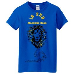 IS-259-Marching-Band Camp Women's 100% Cotton T-Shirts Gildan 5000L