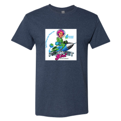 Create Design Your Own Screen Printed T-shirt | Mens Jerzees Triblend T-Shirt 601mr