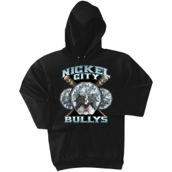 bullys Men's 50/50 Cotton/Polyester Hoodies Port And Company PC90H