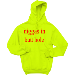 niggas---in--butt-hole Men's 50/50 Cotton/Poly Hoodies Jerzees 4997M